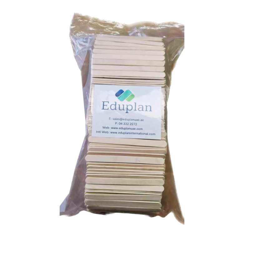 EDUPLAN CRAFT STICK NATURAL COLOR 1X1000