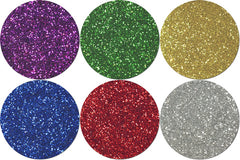 SCO GLITTER ASSTMENT 6 COLOURS 21G -Min Qty 12