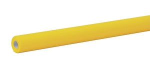 PAC FADELESS COLOURS DISPLAY PAPER ROLL 609MMX3.6M CANARY 1PC -Min Qty 12