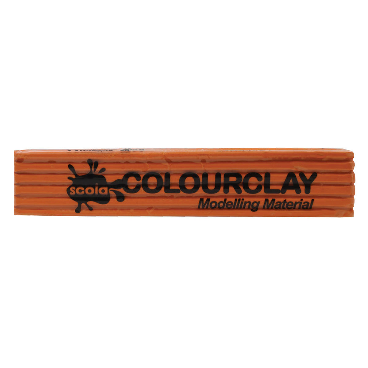 SCOLA COLOUR CLAY 500G ORANGE 1PC -Min Qty 6
