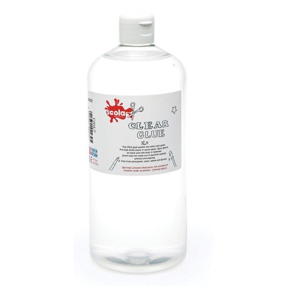 SCOLA CLEAR PVA GLUE 2L -Min Qty 5