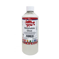 SCOLA WASHABLE PVA GLUE 500ML -Min Qty 10