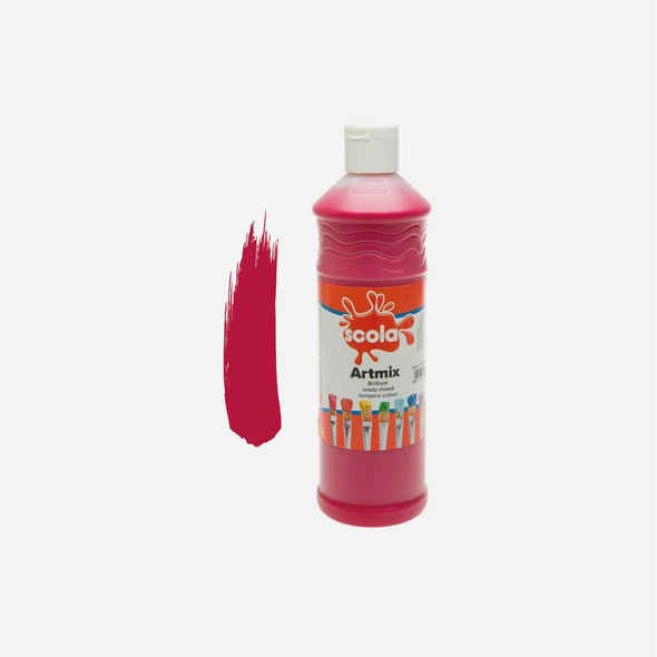 SCO ACRYLIC 500ML CRIMSON