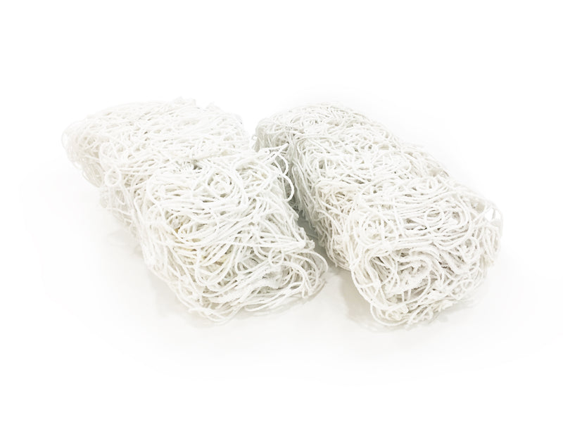 DS Football Replacement Net (Pair) - 3.60m x 1.8m White