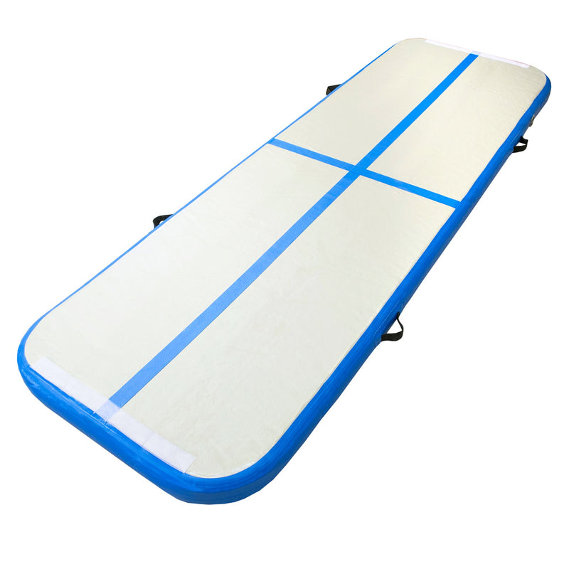 DS DS Inflatable Air Track (with Pump) - Blue