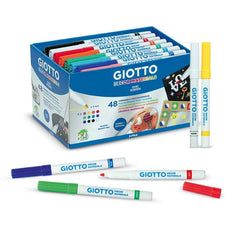 GIO DECOR MATERIALS PAINT MARKER 48PCS SCHOOL PACK -Min Qty 1