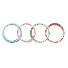 SCO WIRE SPOOLS ASSORTED COLOURS 12PCS -Min Qty 12