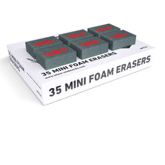 Show-me Pack of 35 Mini Foam Erasers