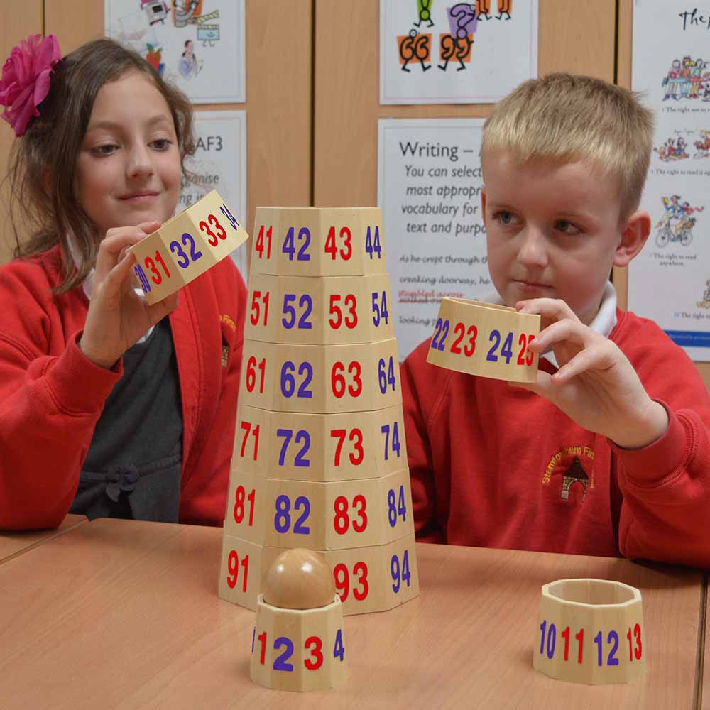 Number Tower , each