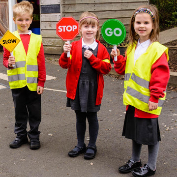 Traffic Control Signs , set of 3