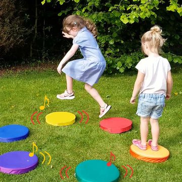 Step and Sound Pads , pack of 6