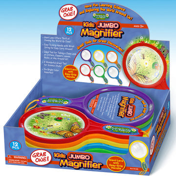 Large Hand Held Magnifiers - New , pack of 12
