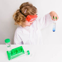 Test Tubes in a rack (Set of 3) Multicoloured - New , each