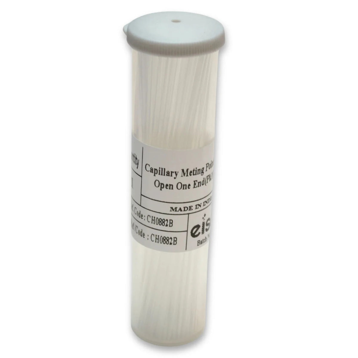 Capillary Melting Point Tubes Closed One End - 100pcs
