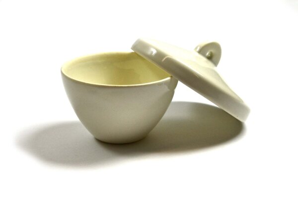 Crucible 50ml., Porcelain, Squat (Pack of 10)