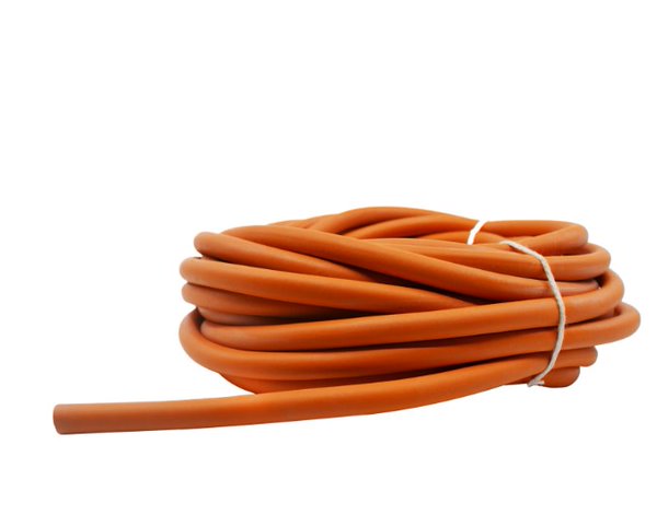 Tubing, Red Rubber, Bore 8mm (10Mtr) (Each)