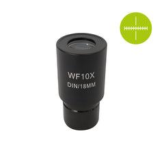 DuraLab Microscope Micrometer Eyepiece WF10x/18mm for DF-100 & DR Series