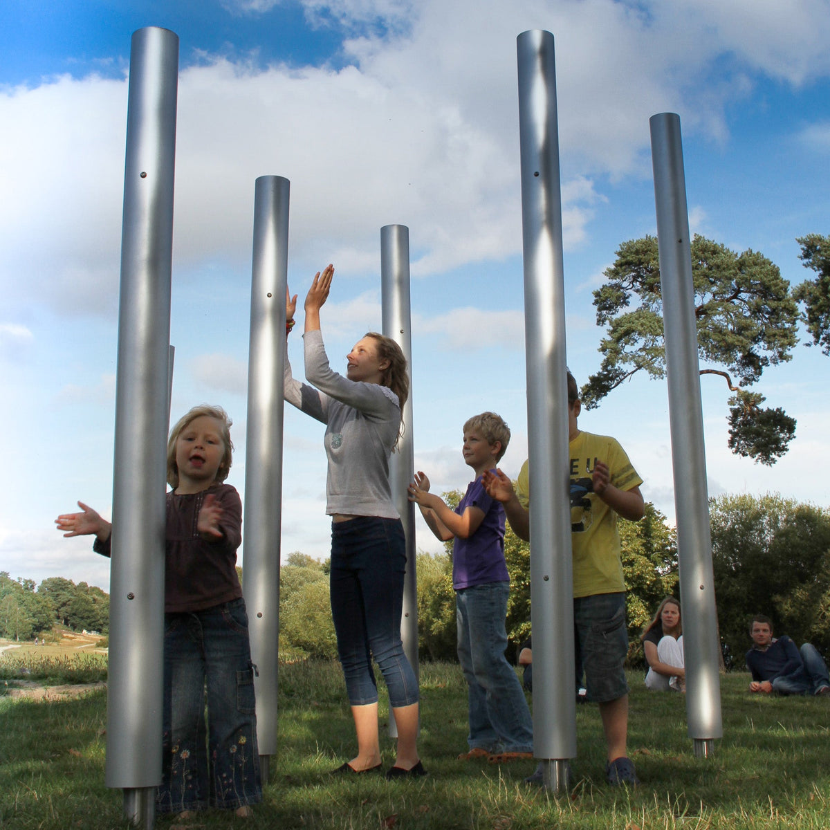 Percussion Play emperor chimes set of 6 - Surface mounted