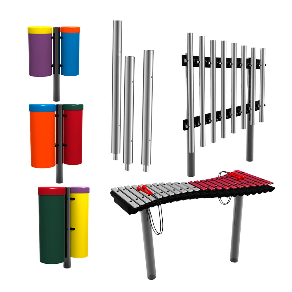 Percussion Play alto quartet ensemble – Ground install