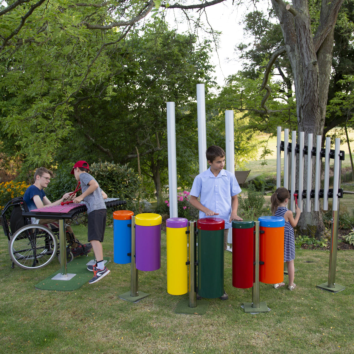 Percussion Play alto quartet ensemble – Ground install
