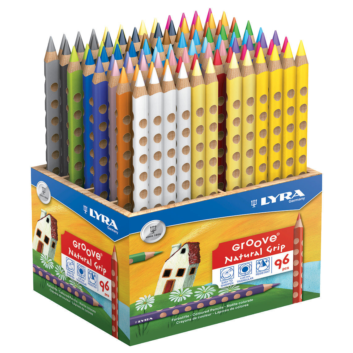 Colour Pencils Fila Groove Box 96