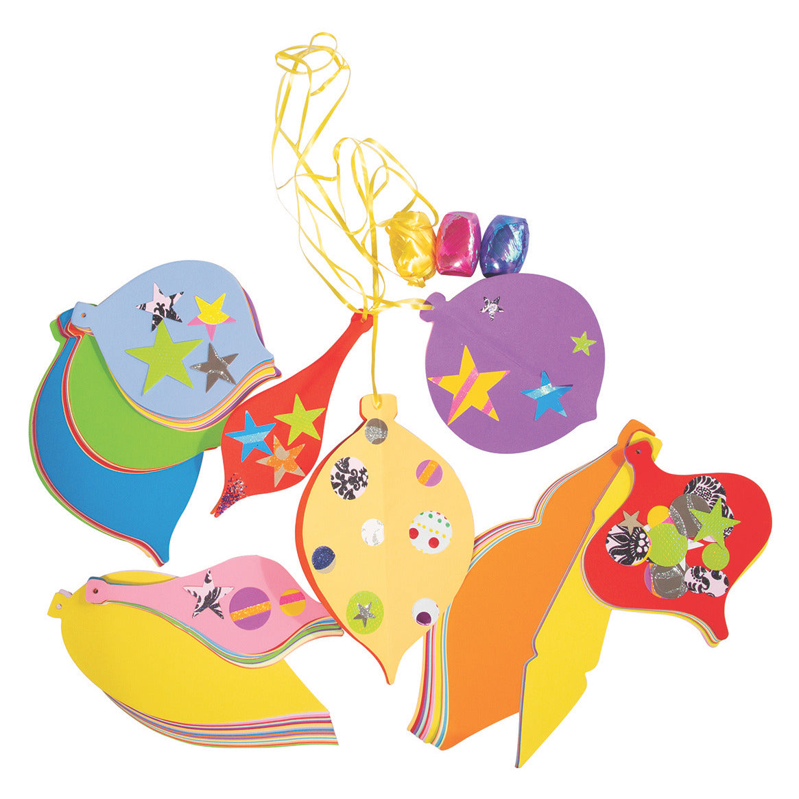Folding Baubles Pk100