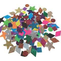 Glitter Shapes Pk3000