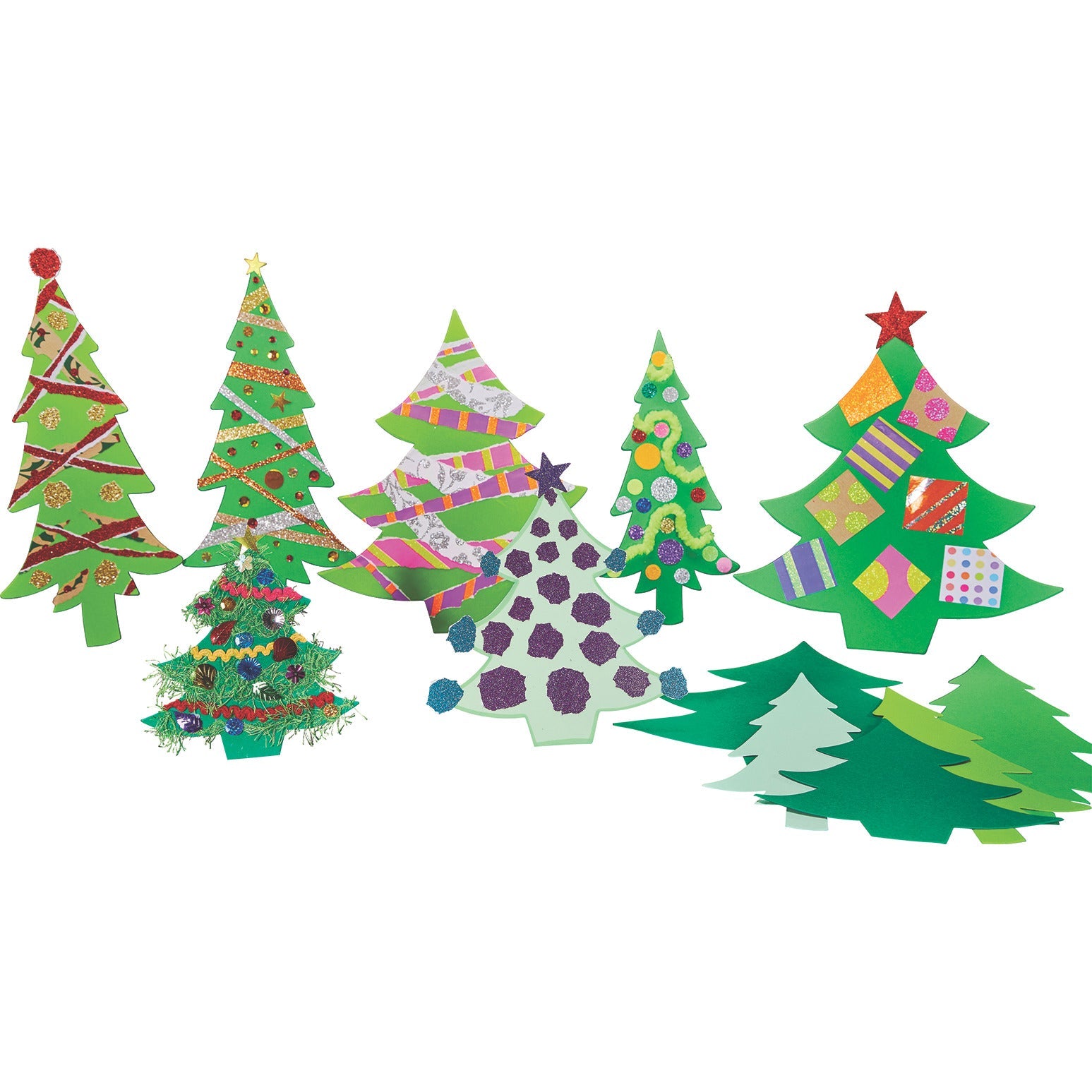 Jumbo Christmas Trees Pk40