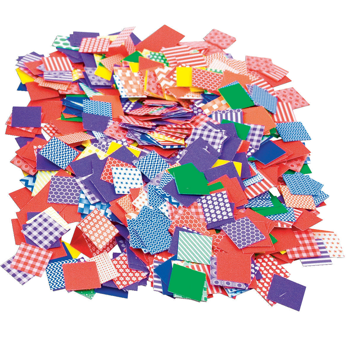 Patterned Mosaic Squares 20Mm Pk 20