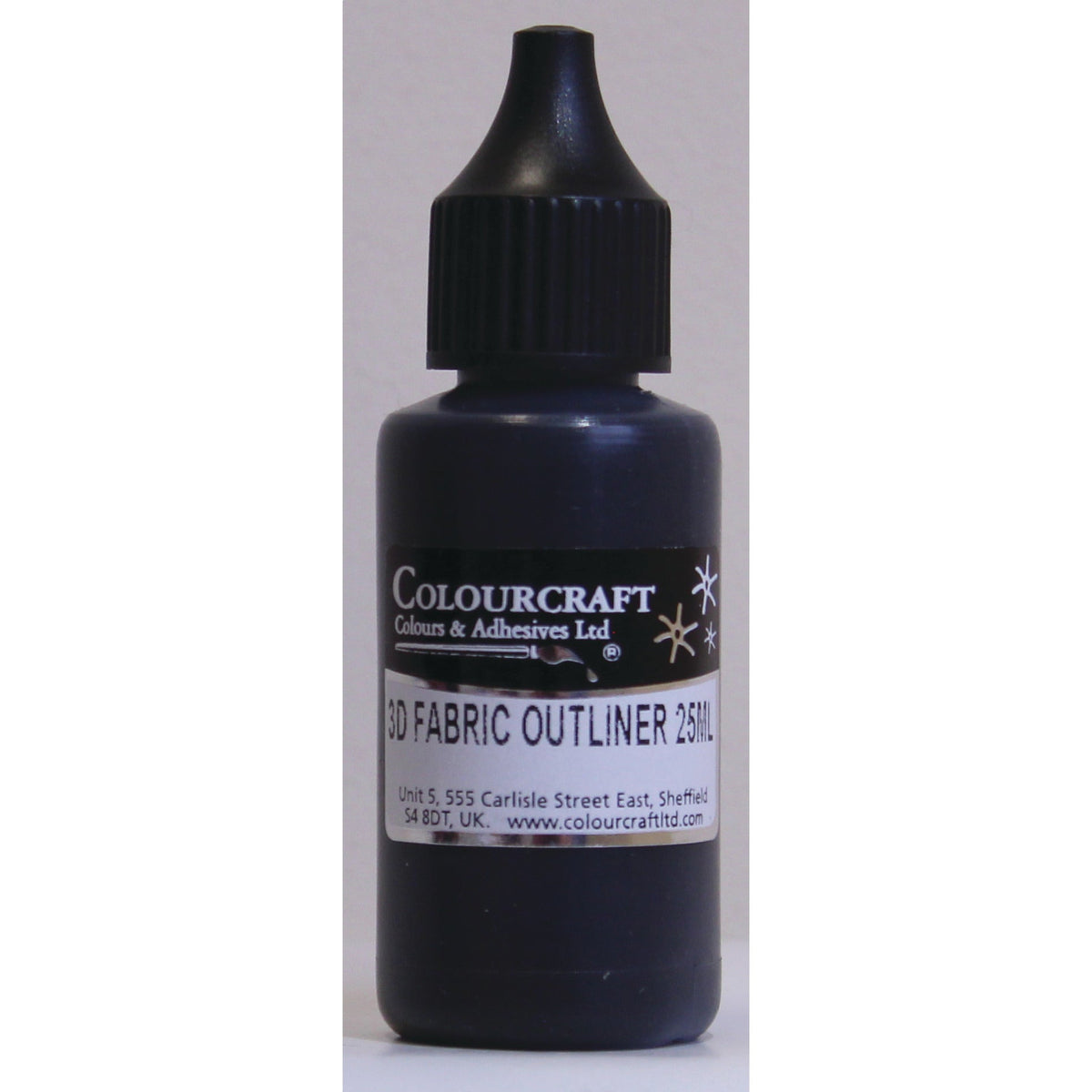 Silk Outliner Black Pack 6 X 25Ml