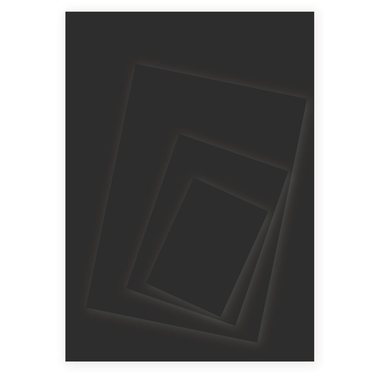 Card Black 280Mic A4 Pk100