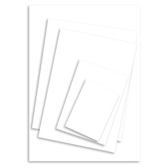 Card White 350 Mic A4 Pk100
