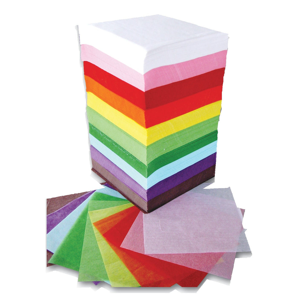 Tissue Paper Sq.Ass.Tower. 4600 Sht