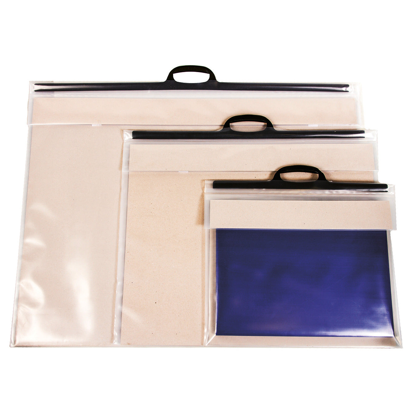Clear Art Folder A3 With Handles