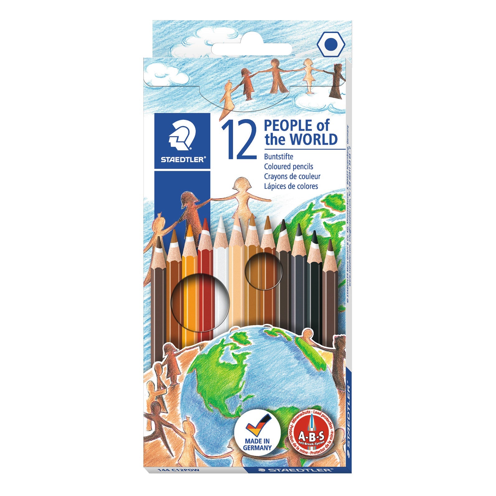 Pencils Staedtler Portrait Astd P12