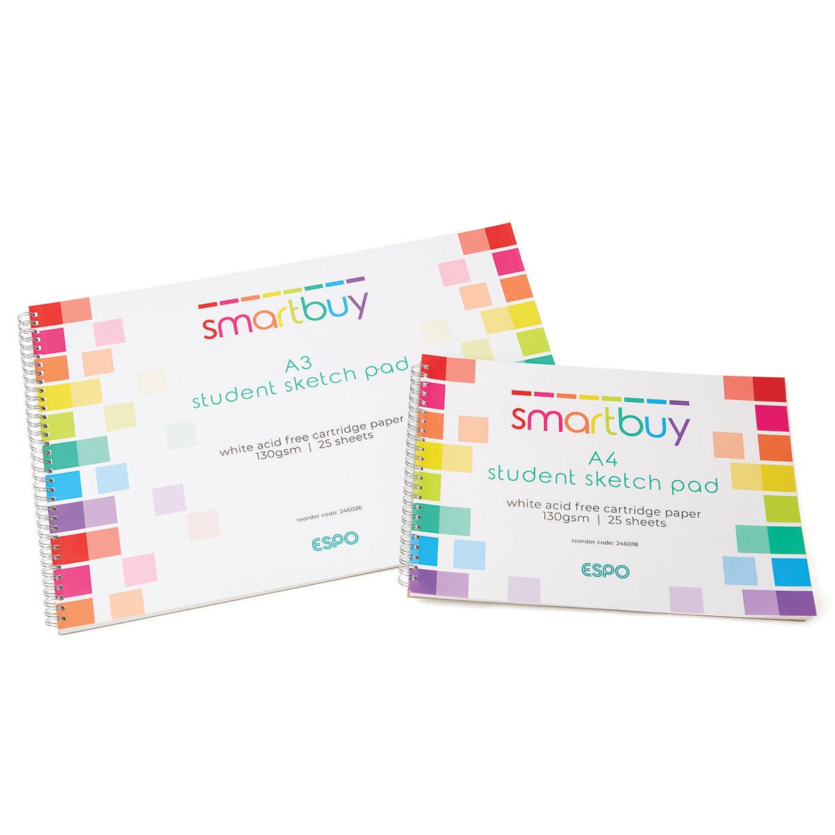 Sb Sketchpad 130Gsm 25Shts A4 Pk10