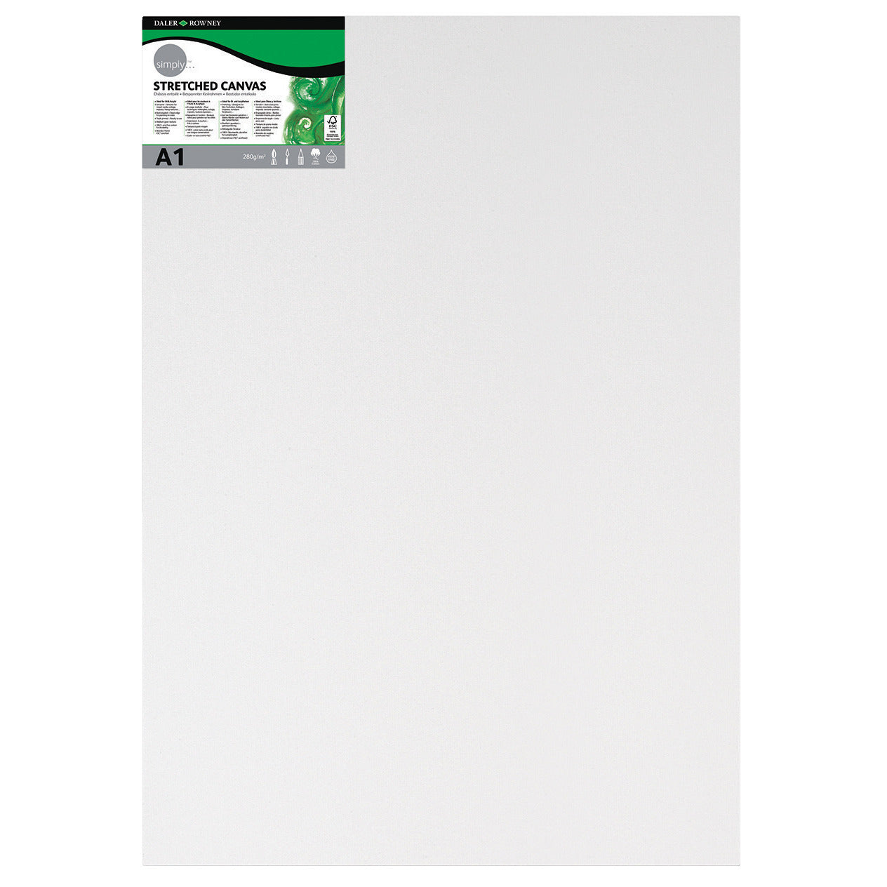 A1 Stretched Canvas