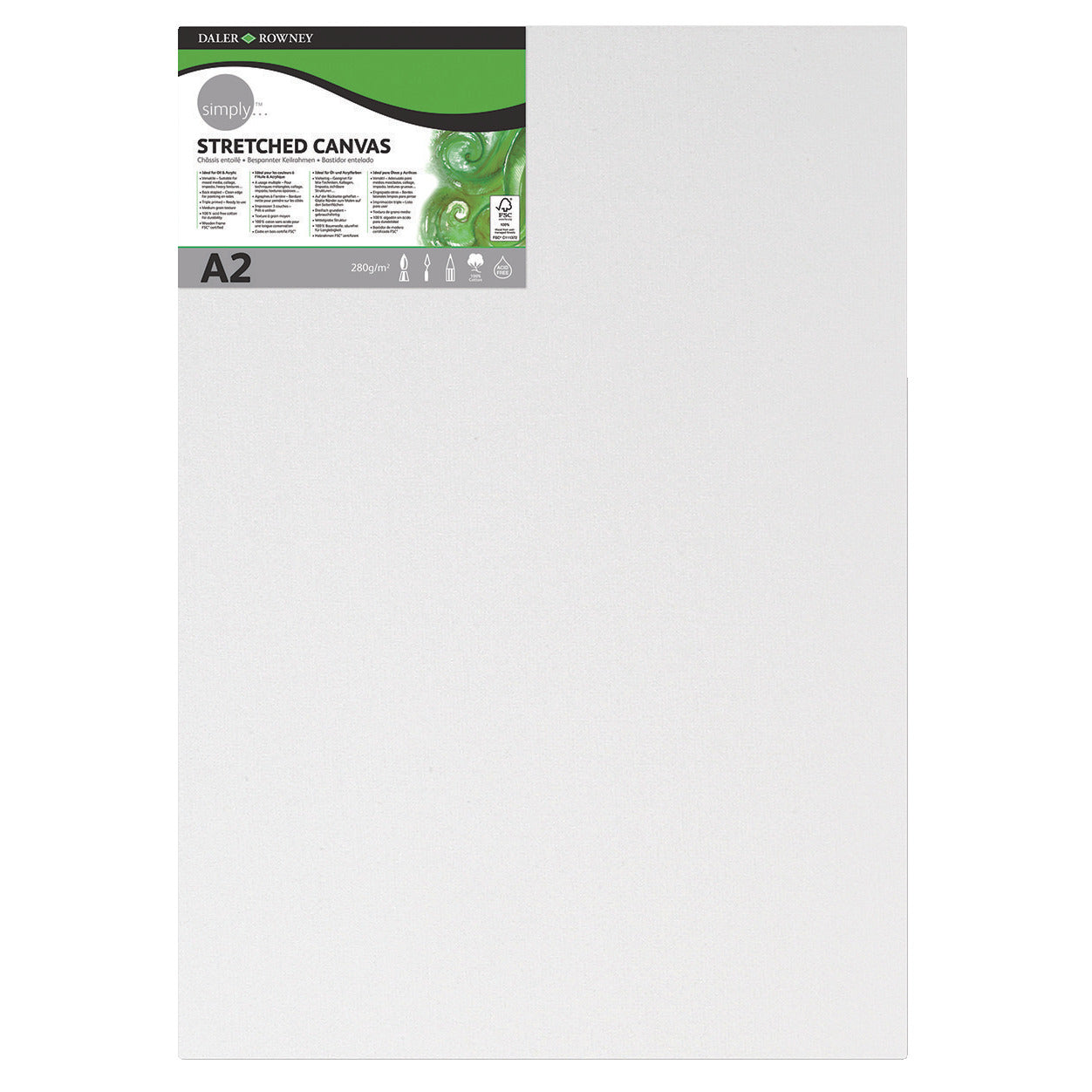 A2 Stretched Canvas