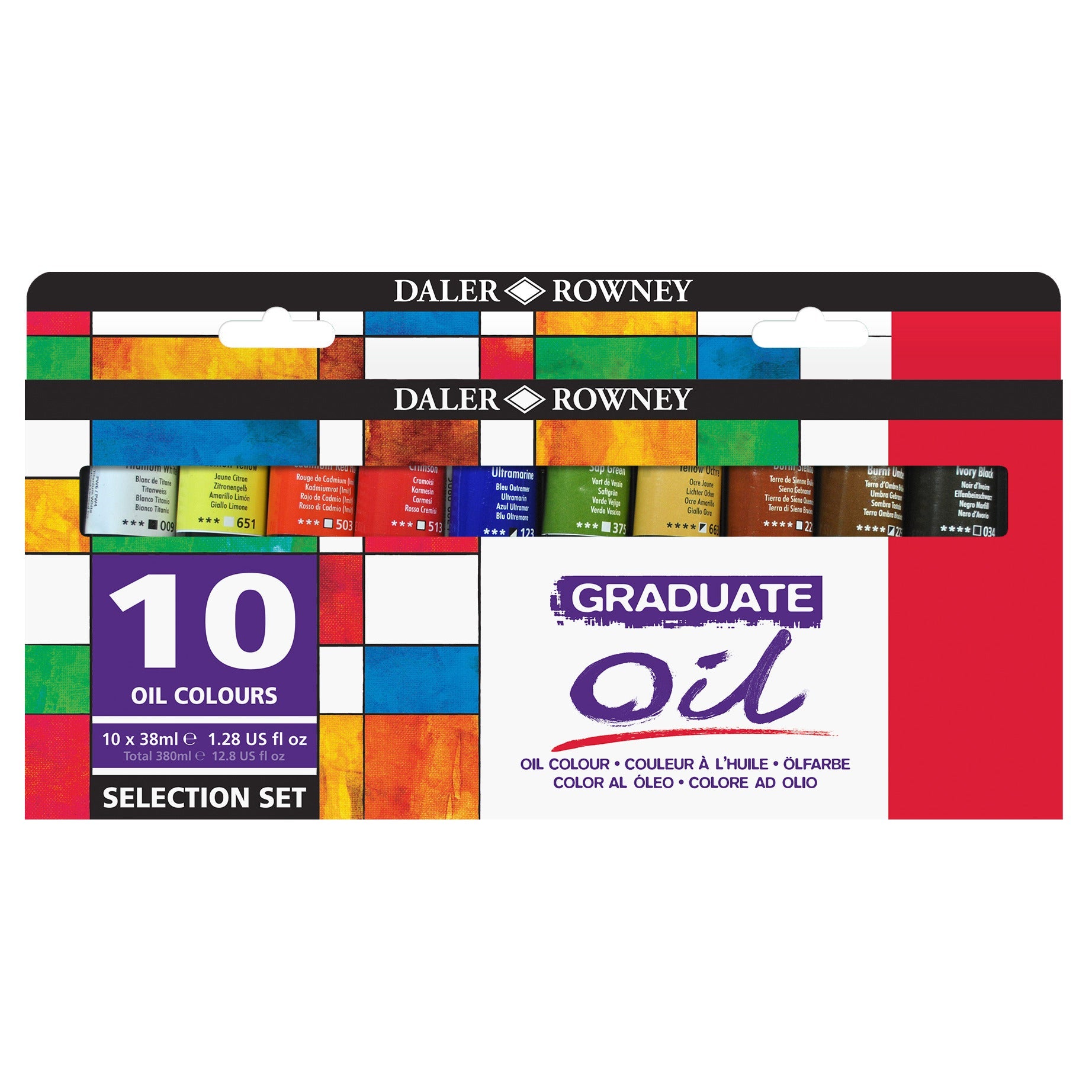 Paint Oil D-R Intr Ast-Col 38Ml St10