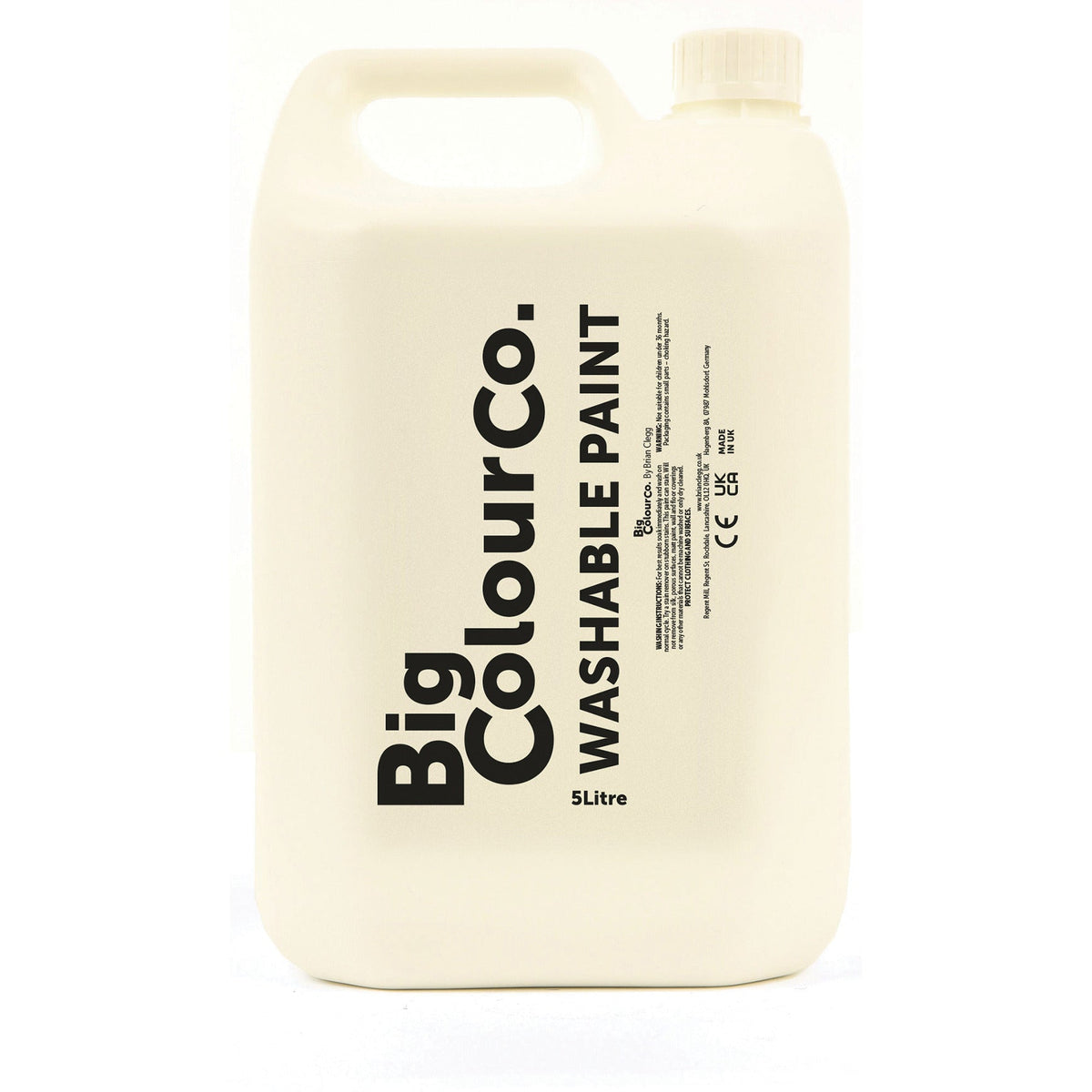 Paint Ready Mixed Washable 5Lwhite