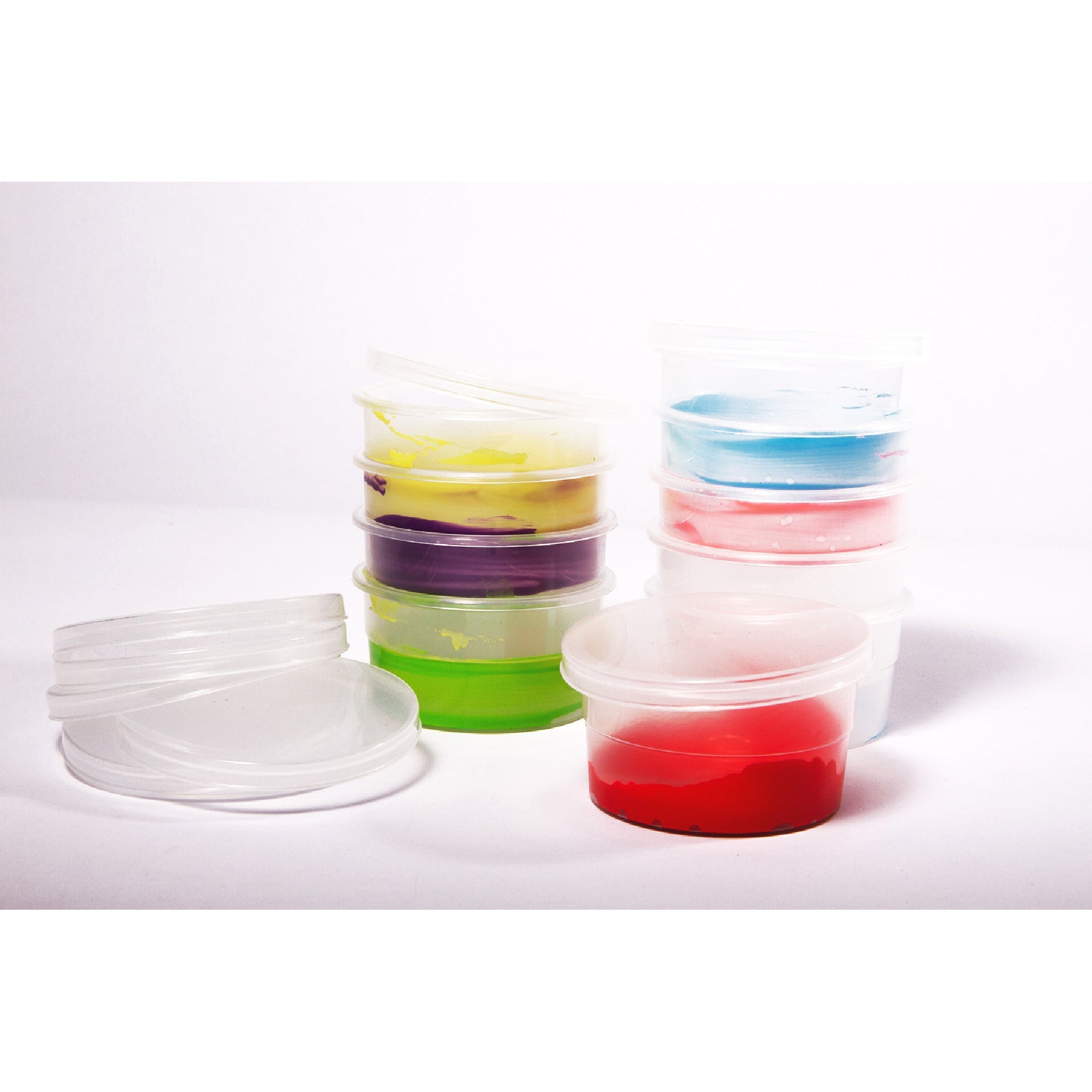 Shallow Pots & Lids Pk10