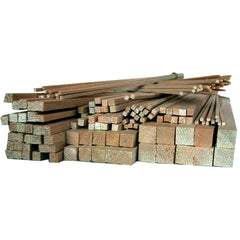 Balsa Wood Square Pieces Box 160