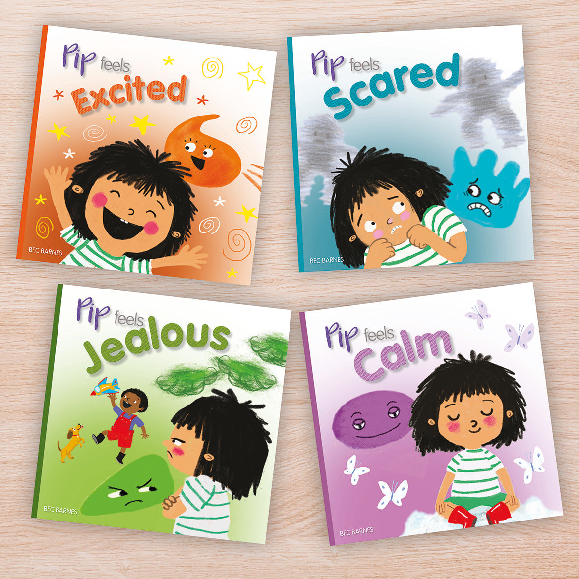 Pip Feels Books Set 2 X4Bks