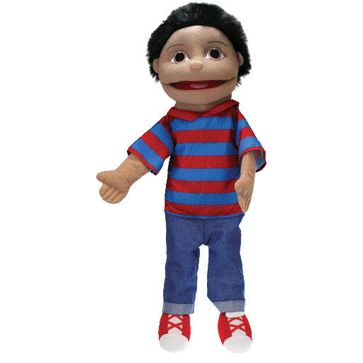 Puppet Buddies Med Boy Olive Skin