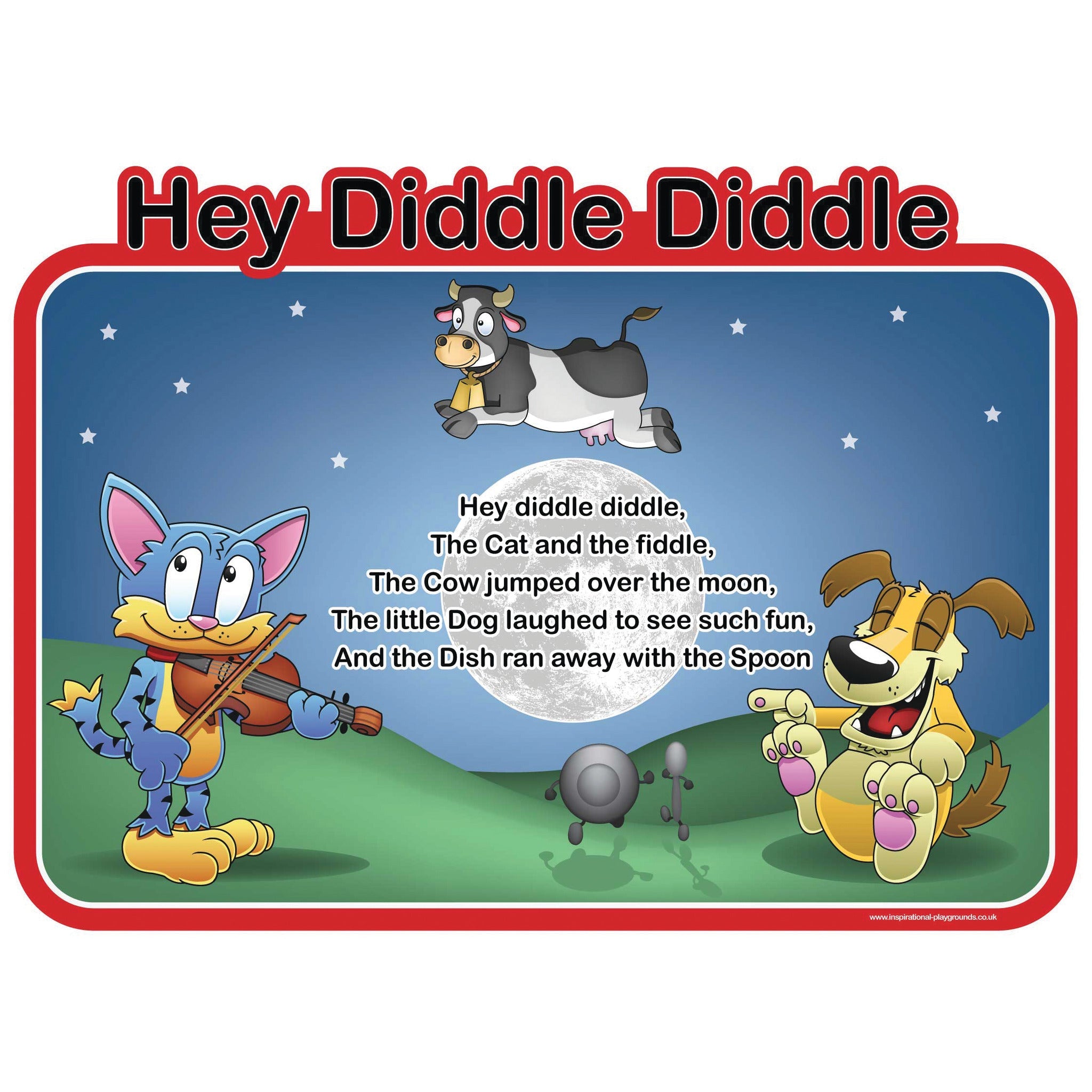 Wall Boards- Hey Diddle 550Mm