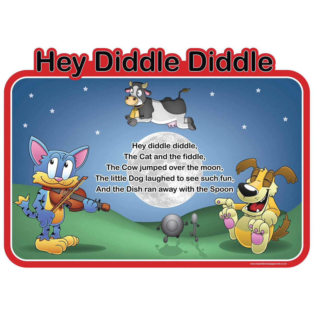 Wall Boards- Hey Diddle 650Mm