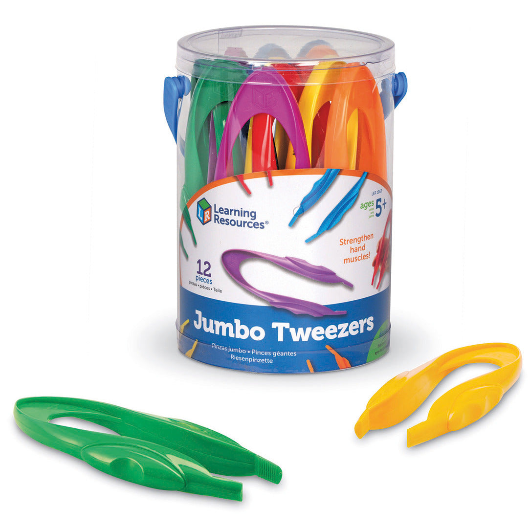 Easy Grip Tweezers Set Of 12