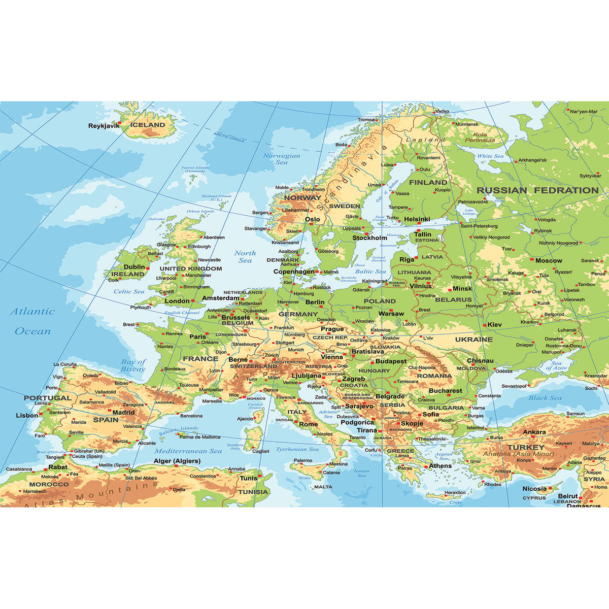 Board In-Outdoor 80X 120Cm Europe
