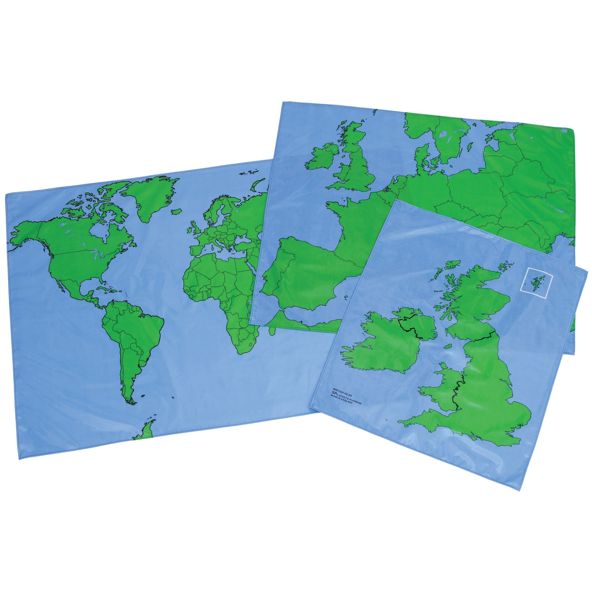 Map Outline World 97.5 X 142Cm
