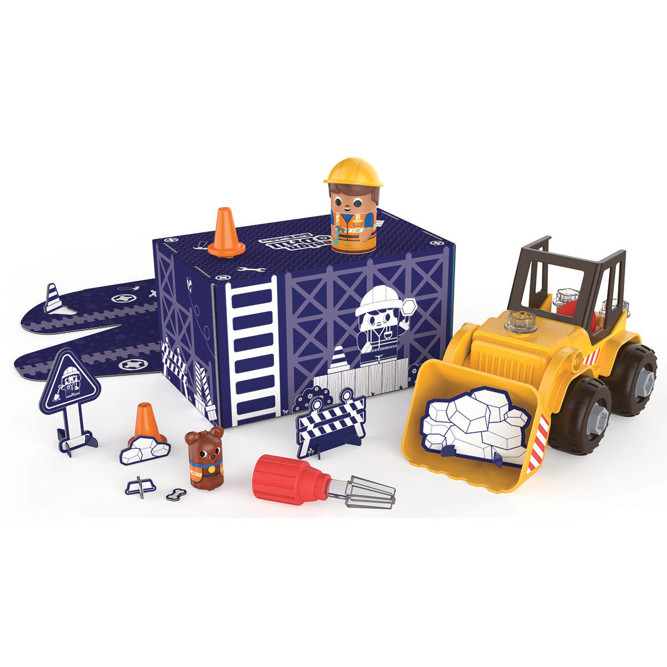 Design Drill Bolt Bulldozer 15Pce